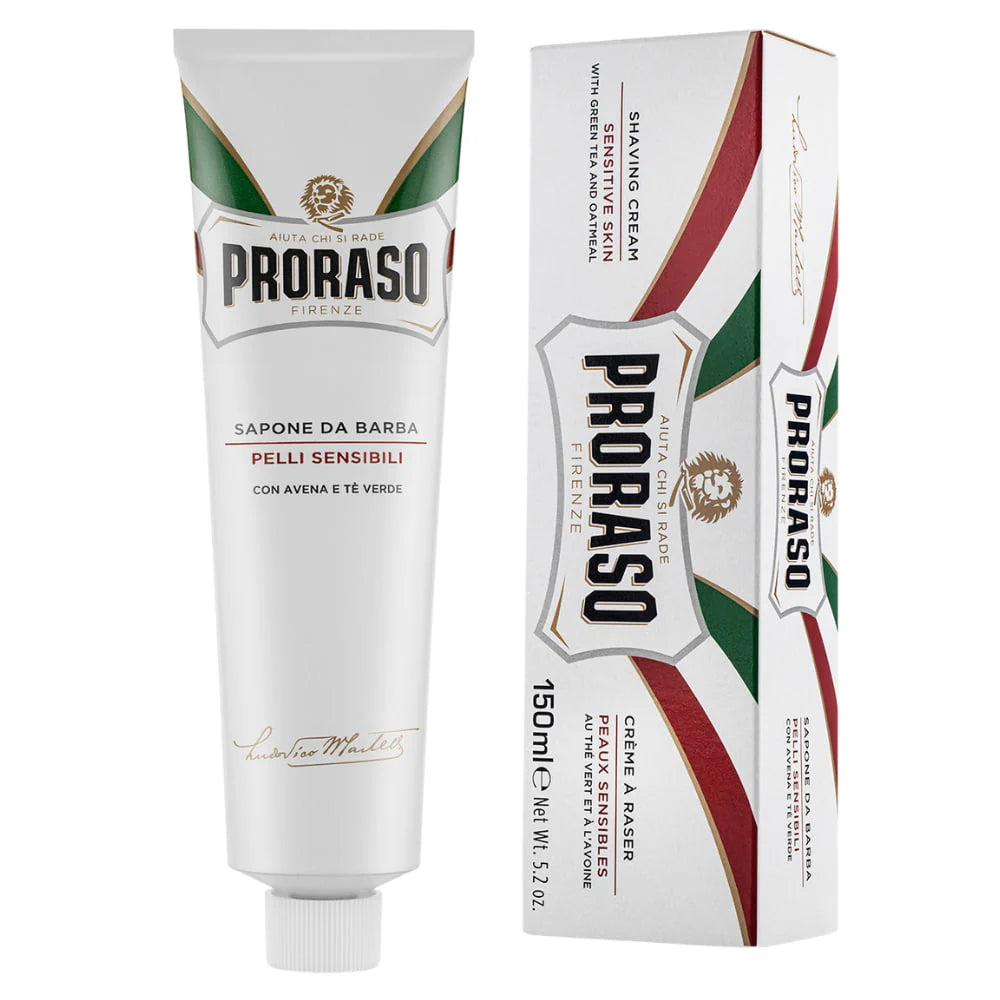 Proraso Shaving Cream - Green Tea & Oatmeal 150ml