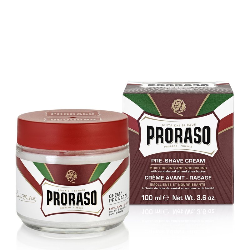 Proraso Pre-shave Cream Moisturising & Nourishing 100ml